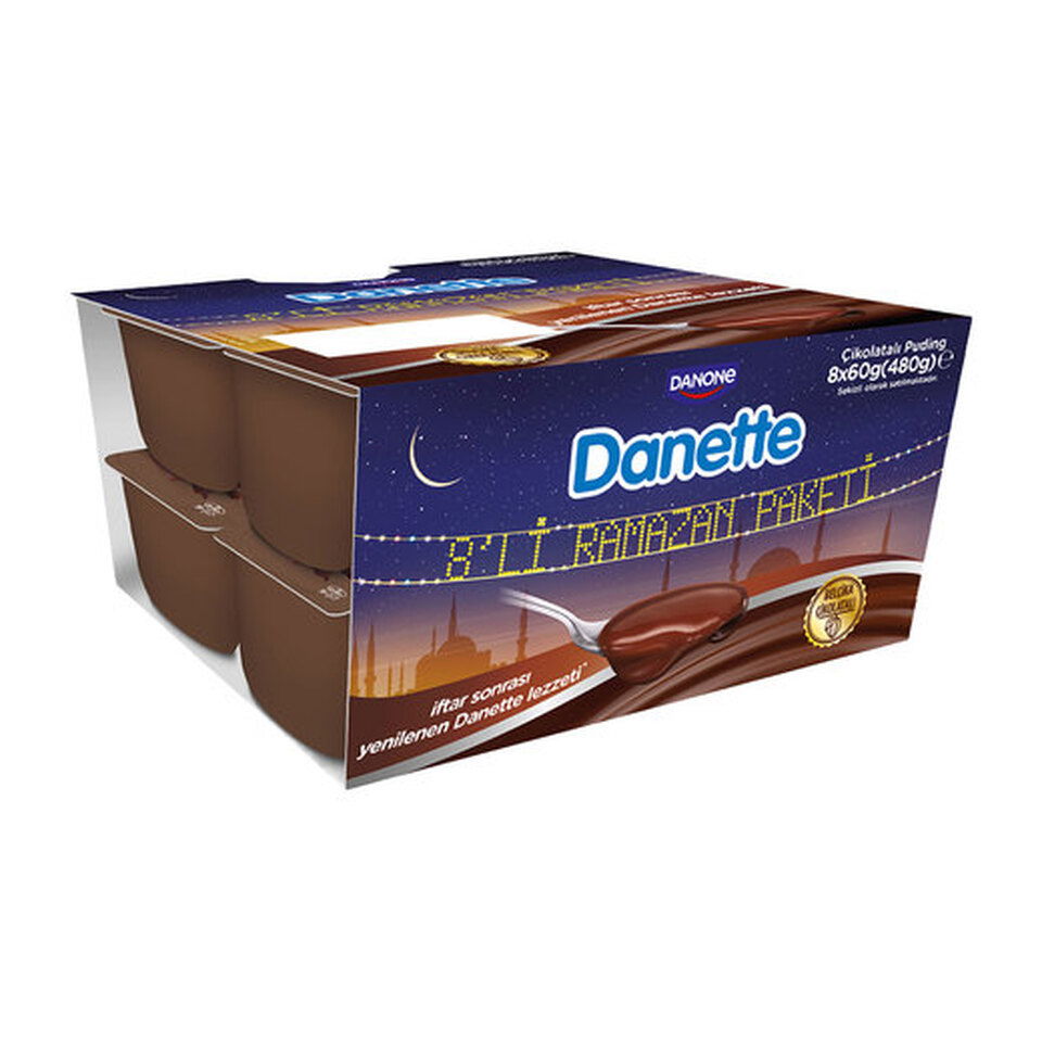 DANETTE SUPERİOR ÇİKOLATA 8*60 GR RAMAZAN PKT